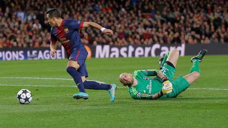 Sestřih utkání Barcelona - AC Milán