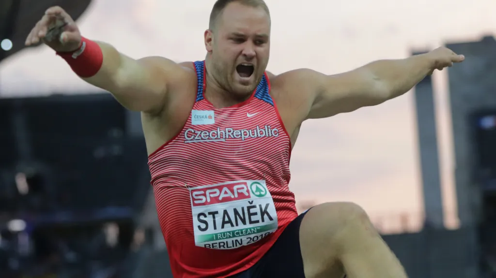 Koulař Tomáš Staněk na ME v Berlíně