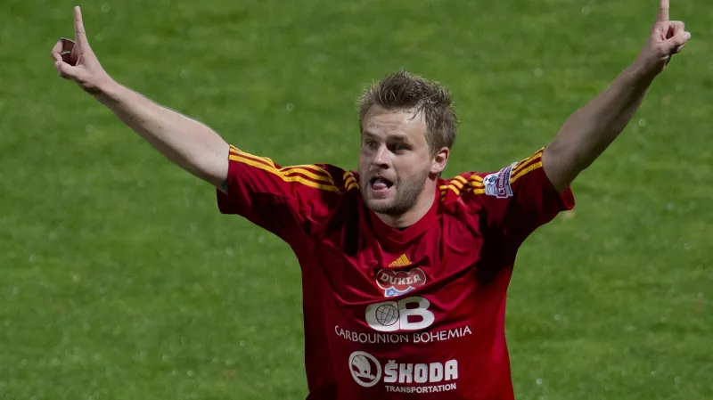 Útočník Dukly Zbyněk Pospěch