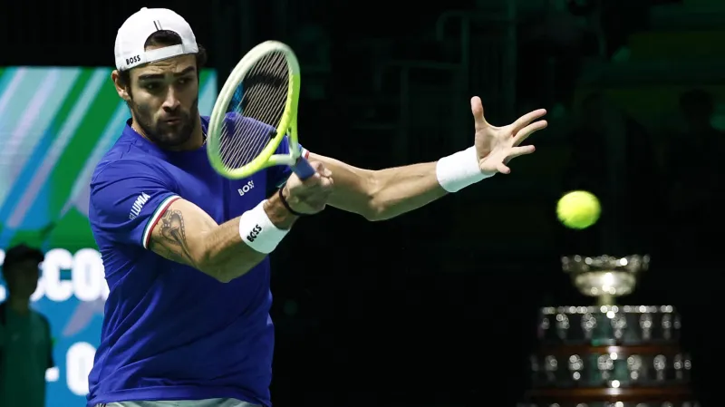 Záznam semifinále Davis Cupu Itálie – Belgie