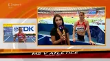 Reakce Zuzany Hejnové po rozběhu 400 m překážek