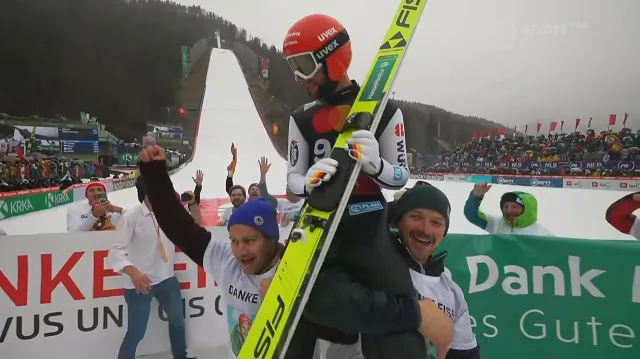 Poslední skok Markuse Eisenbichlera v kariéře