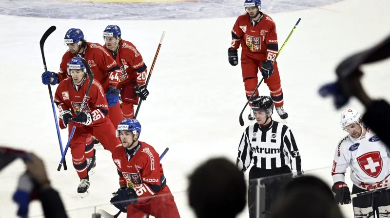 Sestřih utkání Česko – Švýcarsko