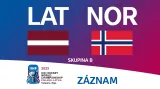 Záznam utkání Lotyšsko – Norsko