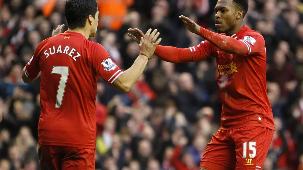 Radost Suareze a Sturridge