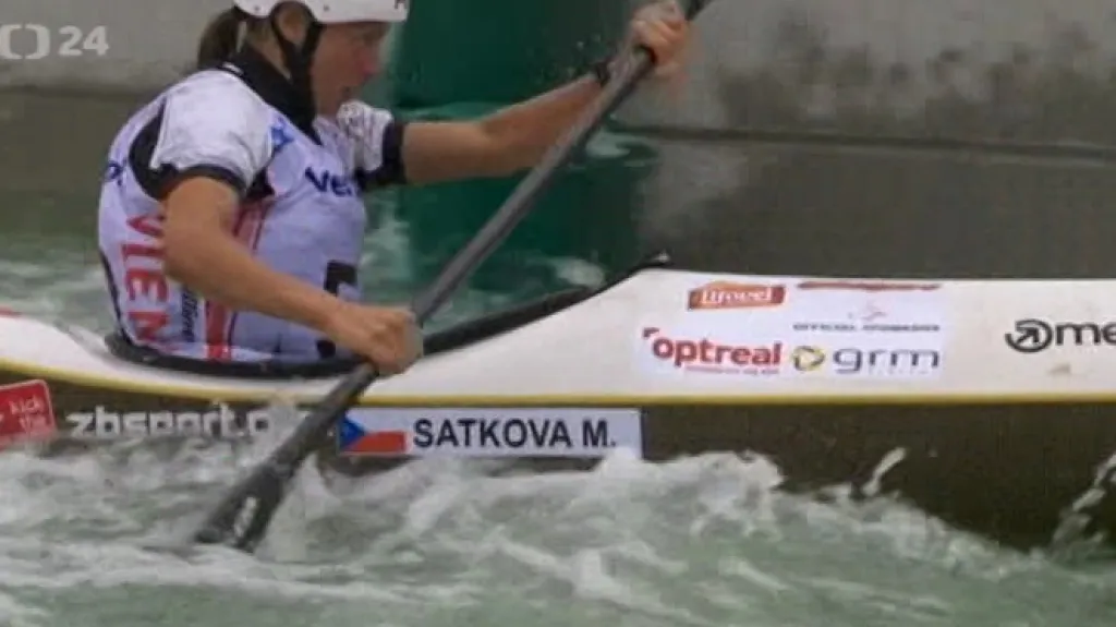 České kanoistky zářily na MS ve sjezdovém sprintu