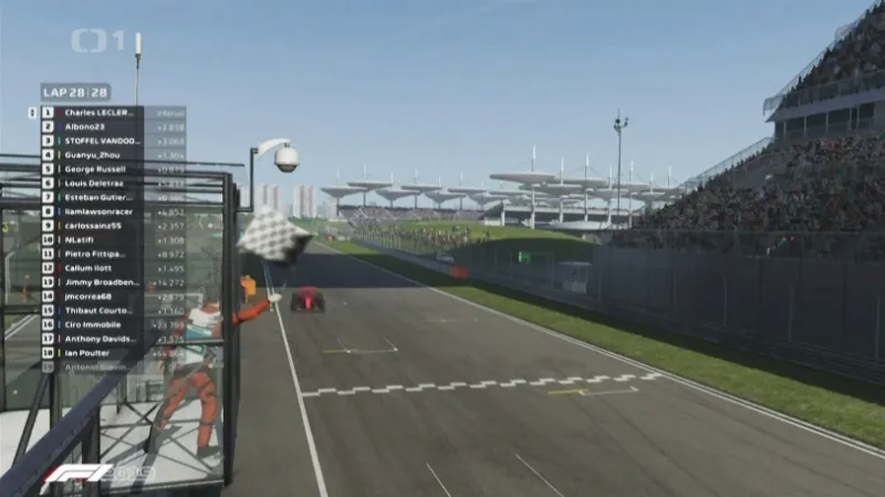 Leclerc vyhrál druhý virtuální závod formule 1 za sebou