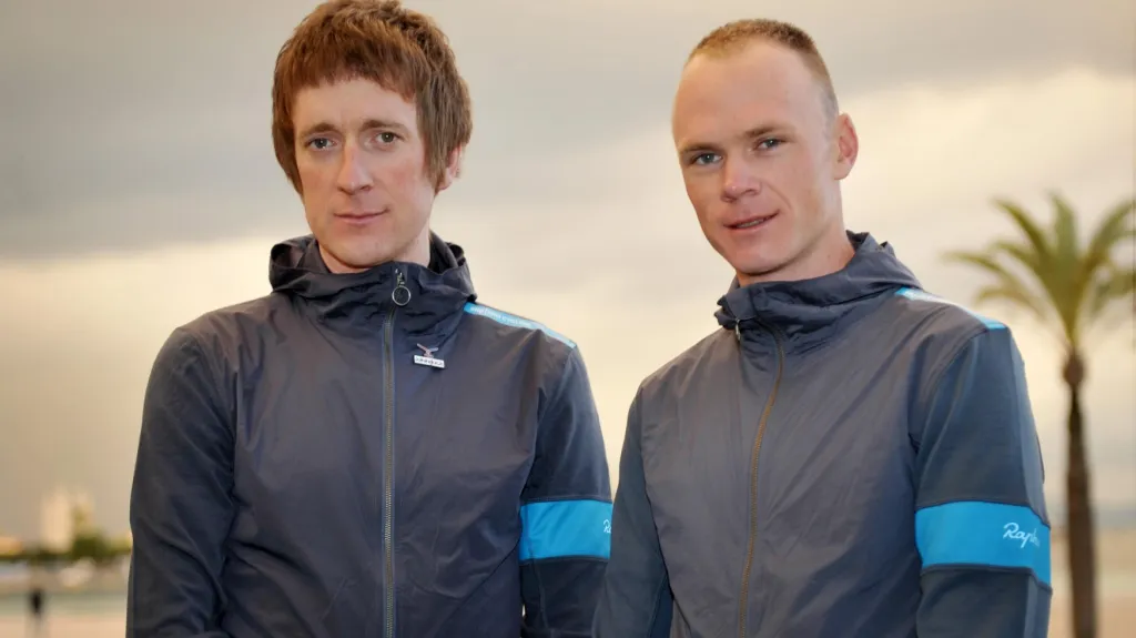 Bradley Wiggins a Chris Froome