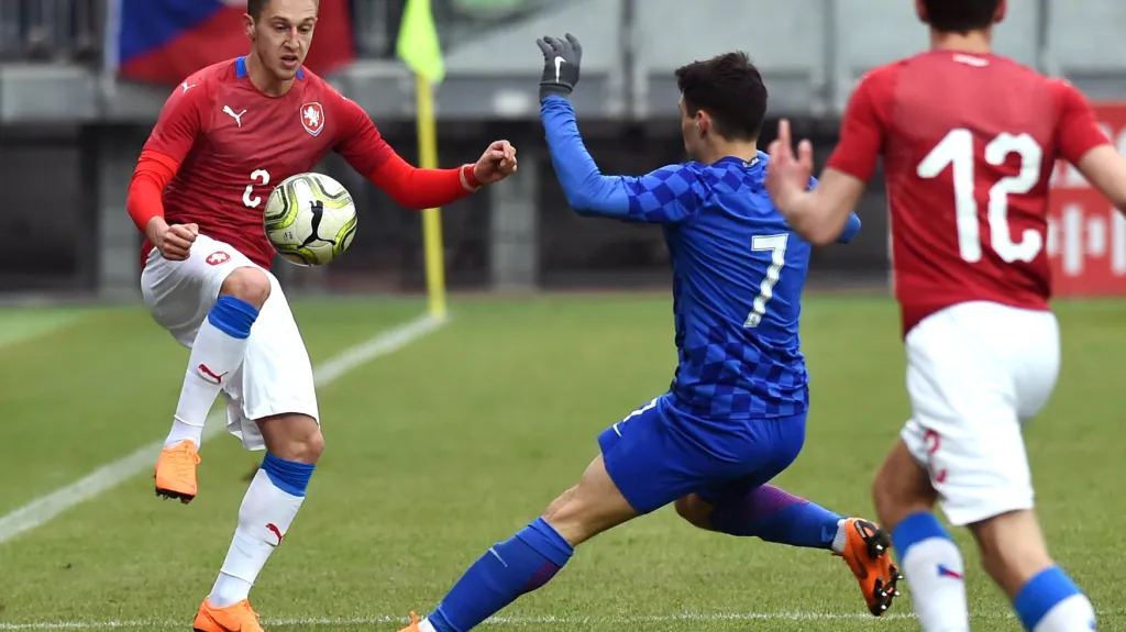 Utkání Česko U21 - Chorvatsko U21