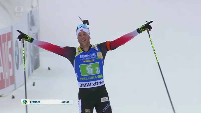 Sestřih smíšené štafety dvojic v Pokljuce