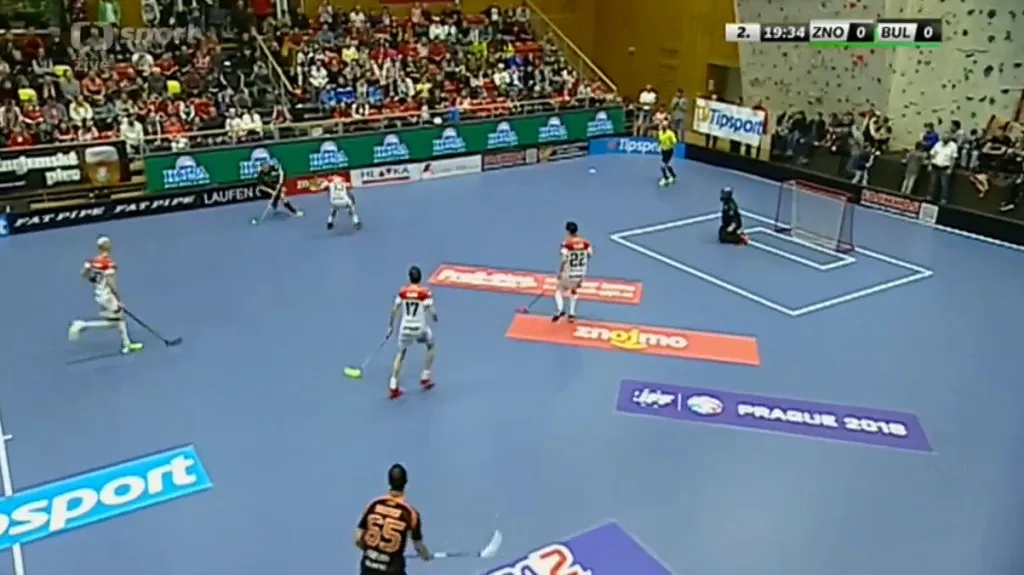 Florbalisté Znojma doma zvítězili nad Brnem