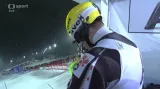 Jízdy tří nejlepších v 1. kole slalomu
