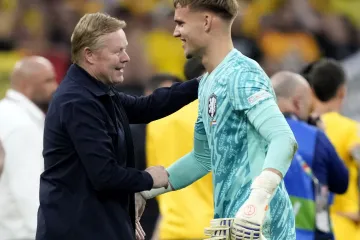 Ronald Koeman a Bart Verbruggen