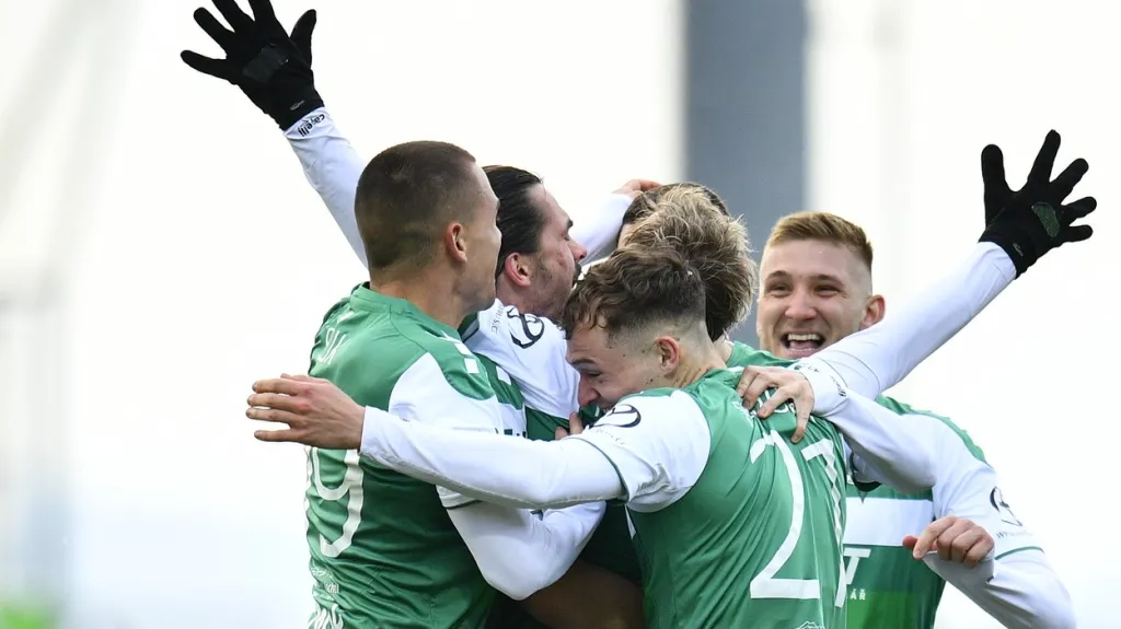 Radost fotbalistů Jablonce