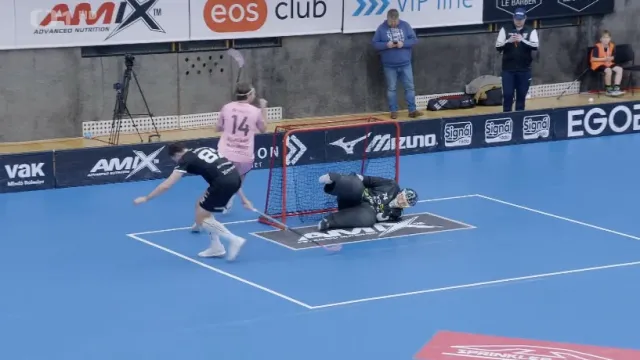 Sestřih utkání florbalistů Mladá Boleslav – Falun