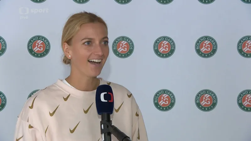 Kvitová: Nepodávala jsem, jak jsem chtěla, ale zvládla jsem to