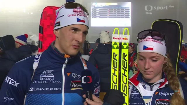 Ohlasy českých biatlonistů po smíšené štafetě dvojic