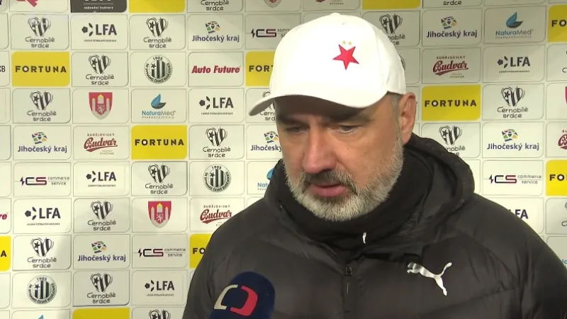 Ohlasy Petra Ševčíka a trenérů po utkání České Budějovice – Slavia