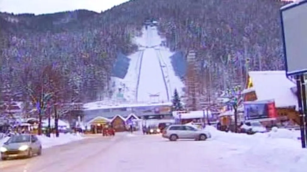 Lyžařský areál v Zakopaném