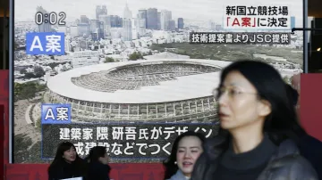 Návrh olympijského stadionu v Tokiu