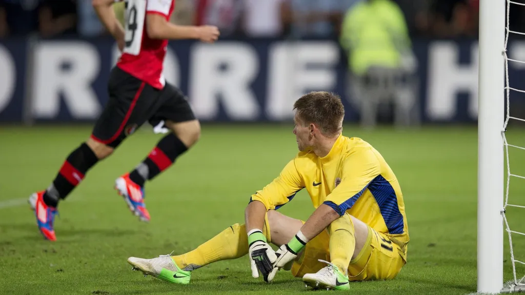 Sparťanský brankář Tomáš Vaclík