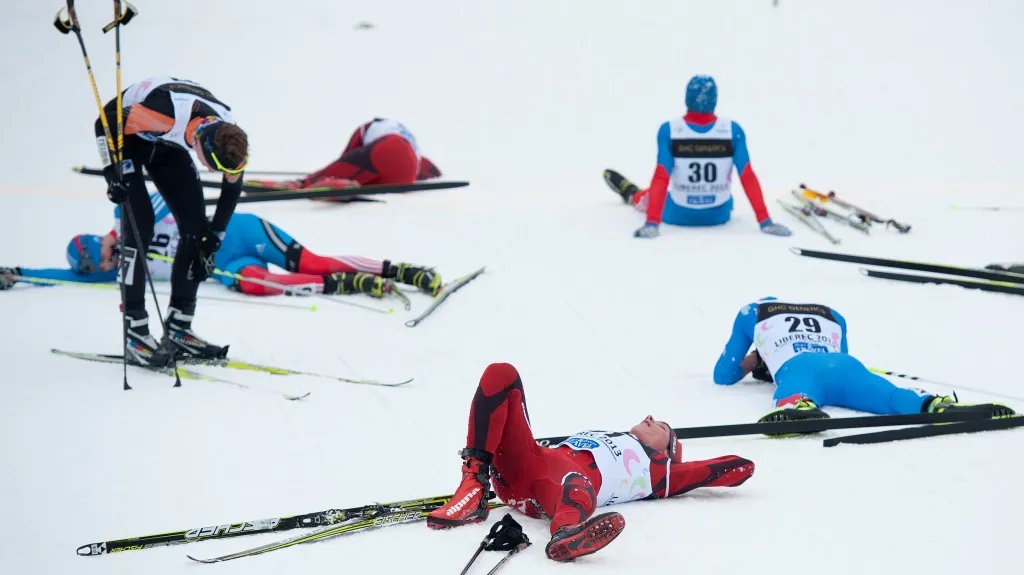 MS juniorů - sdruženáři v cíli závodu