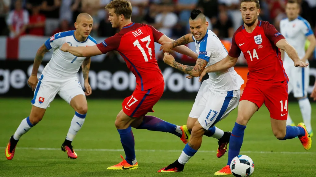 Utkání Anglie - Slovensko