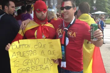 Španělští fanoušci