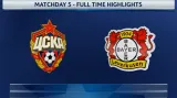 Sestřih utkání CSKA Moskva - Leverkusen
