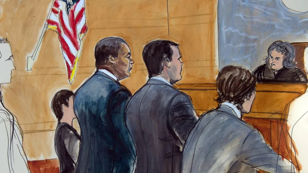 Jeffrey Webb před americkým soudem