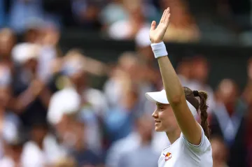 Jelena Rybakinová na Wimbledonu