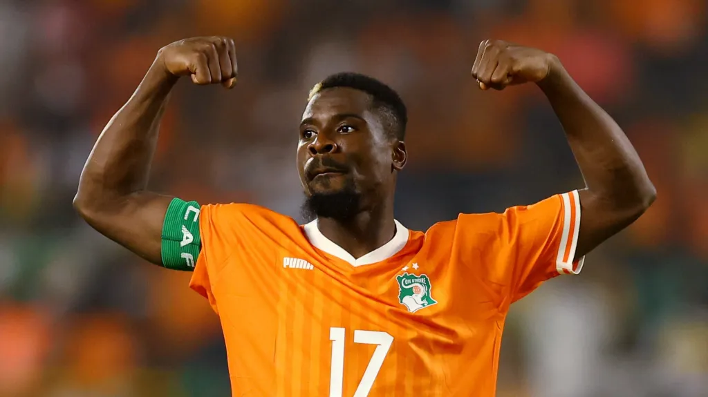 Kapitán reprezentace Pobřeží slonoviny Serge Aurier