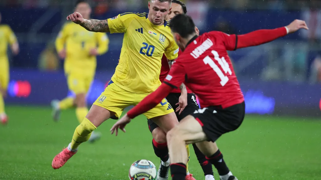 Utkání Gruzie – Ukrajina