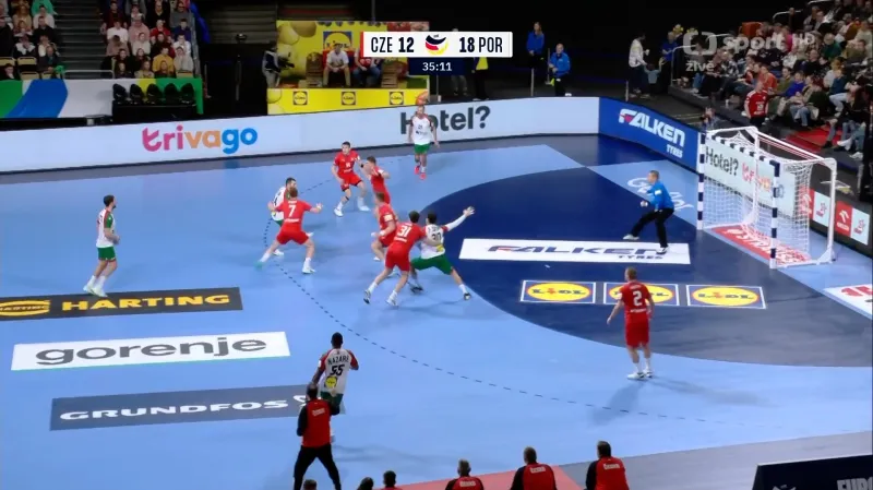 Sestřih utkání Česko – Portugalsko