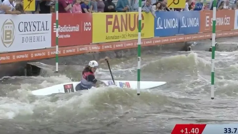 Finálové jízdy Terezy Kneblové a Gabriely Satkové