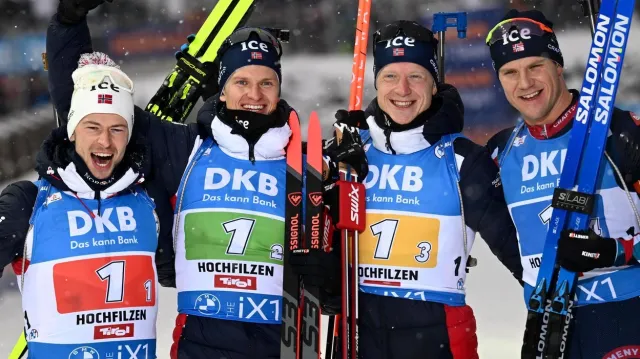 Sestřih a ohlasy štafety mužů na SP v Hochfilzenu