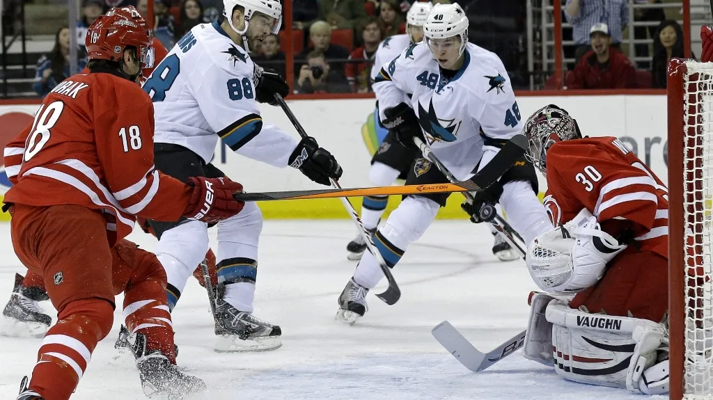 Utkání Carolina - San Jose