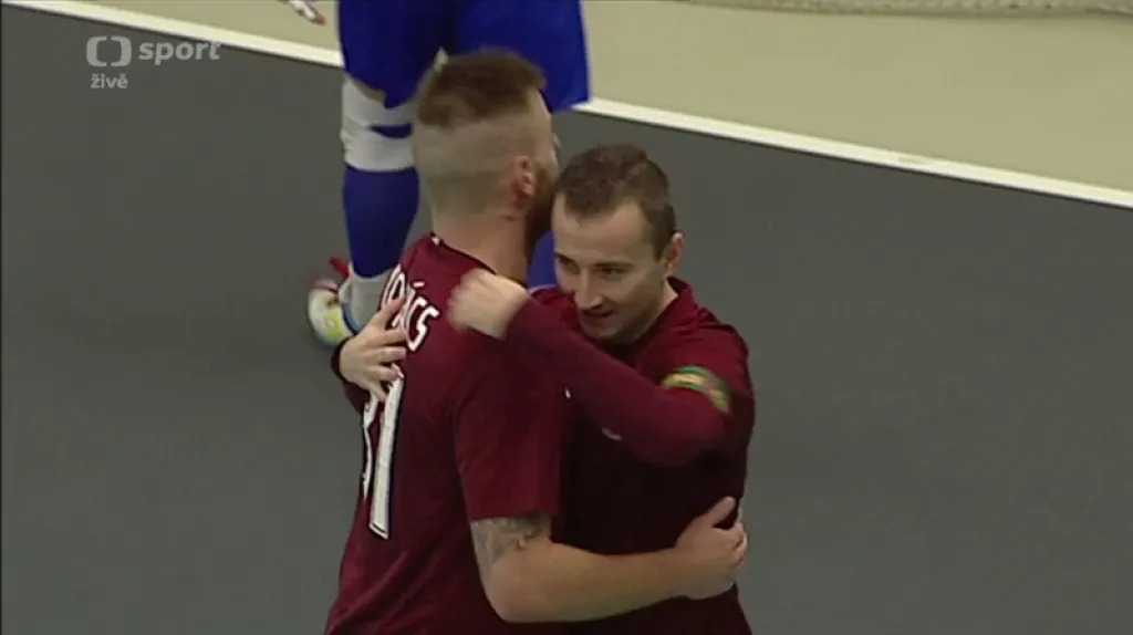 Radost futsalistů Sparta