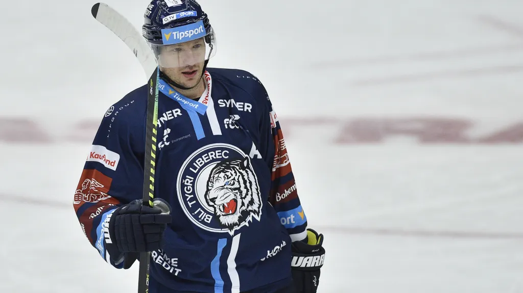 Obránce Liberce Ladislav Šmíd