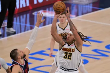 Aaron Gordon v zápase proti Los Angeles Clippers