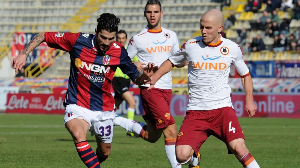 Michael Bradley v zápase s Boloňou