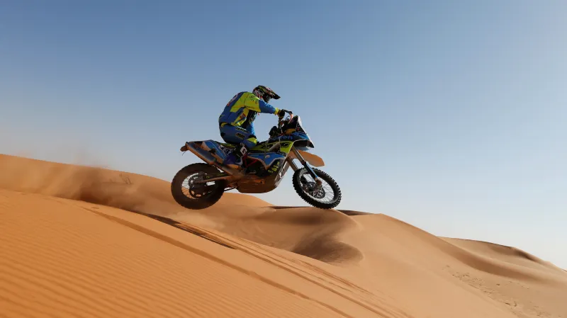 Martin Michek na Rallye Dakar