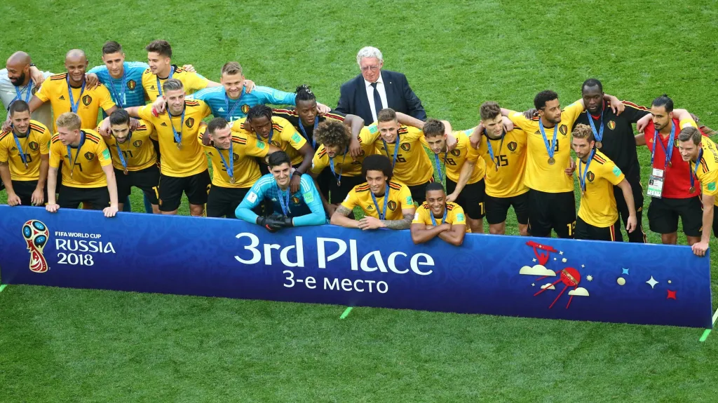 Belgičané s bronzovými medailemi z mistrovství světa