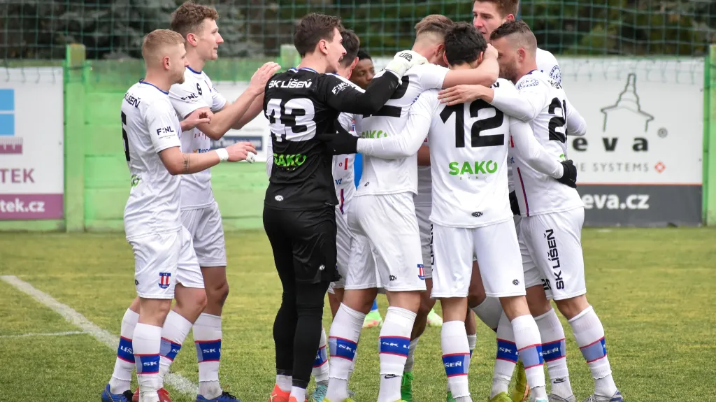 Radost fotbalistů Líšně