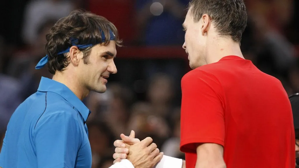 Berdych s Federerem