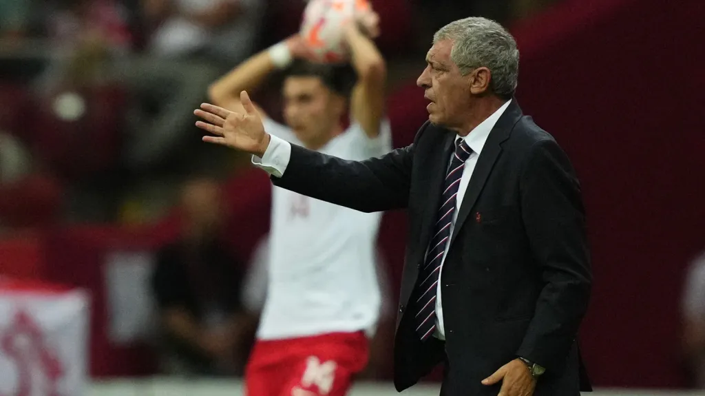 Kouč polských fotbalistů Fernando Santos