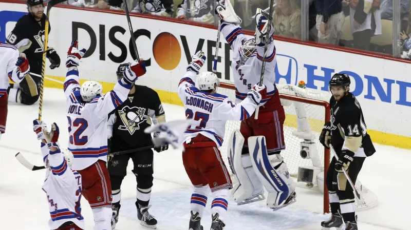 Utkání Pittsburgh - NY Rangers