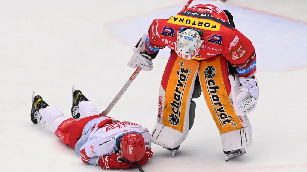 Utkání Třinec – Pardubice