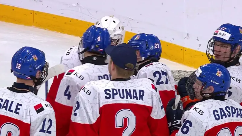 Sestřih čtvrtfinále Česko 18 - Švýcarsko 18