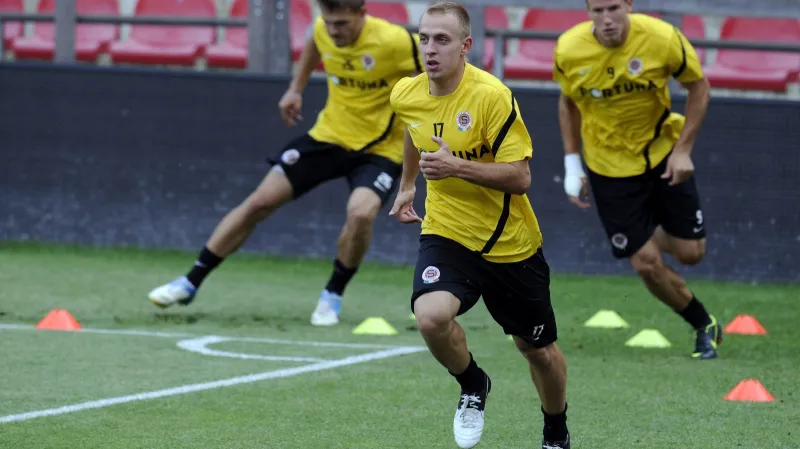 Příprava fotbalistů Sparty